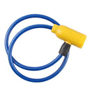 Metal Bicycle Lock Universal MTB Road Bike Anti Theft Security Lock (Blue)