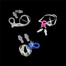 5 Set Silicone Earplugs and Nose Clip for Summer Water Sports Swim Safety FDG