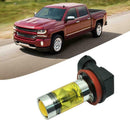 Golden Light H11 3030 100W Highlight Car LED 360 Degree Lamp Lights Fog Dri H7S6