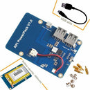 Lithium Battery Pack Expansion Board Power Supply with Switch for Raspberry