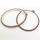 3 Pieces / Set of Embroidery Hoop Frame Set Cross Stitch Hoop Imitation Woo