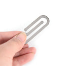 Metal Money Paper Clip Holder Folder Credit Card Portfolio Money Holder Clip ME
