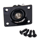 Musically Square Jack Output Plate Socket 6.35mm 1/4'' for Electric Guitar