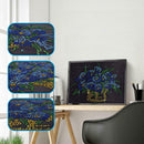 5D DIY Fluorescent Diamond Painting Flower Basket Cross Stitch Embroidery