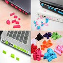13p Protective Ports Cover Silicone Anti-Dust Plug Stopper for Laptop Notebook3C