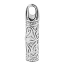 Cylinder Pendant Cremation Urn Ashes Keepsake Memorial Jewelry for Human Pet