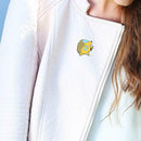 Creative Hedgehog Brooch Badge Fashion Pins Jacket Shirt Ornament (Style 3) A