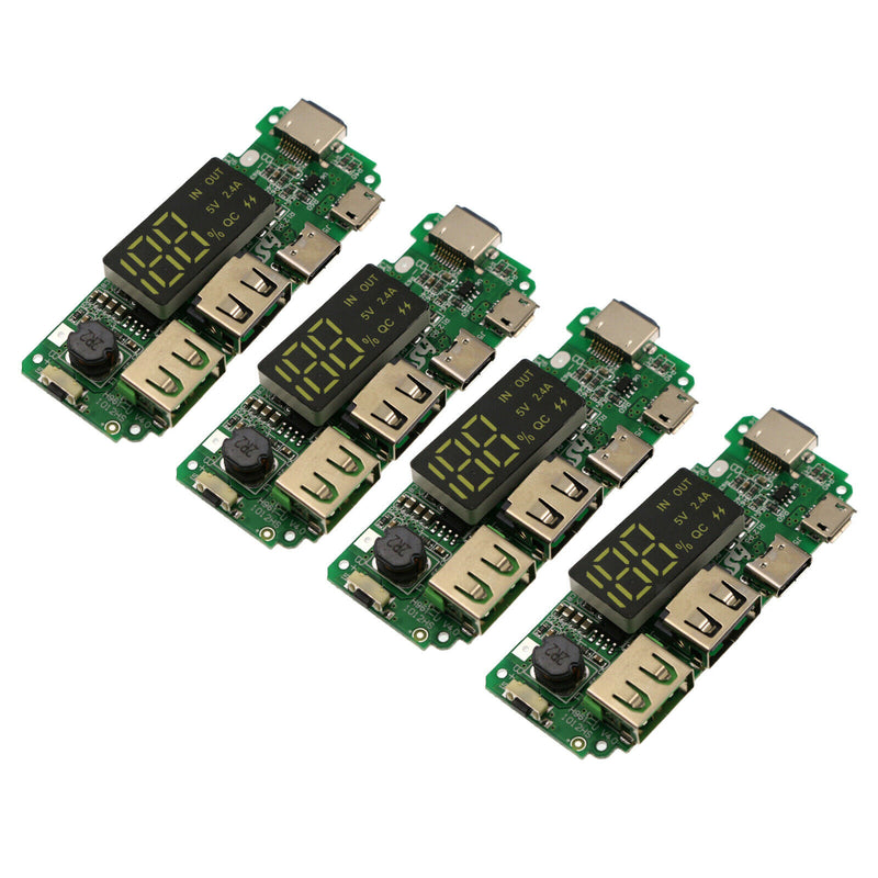 4pcs 5V 2.4A Charging Board Mobile Charger Module Double USB