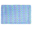 Dog Cat Blanket Pet Cushion Bed Soft Velvet Winter Warm Sleep Mat(Blue L) SN9F