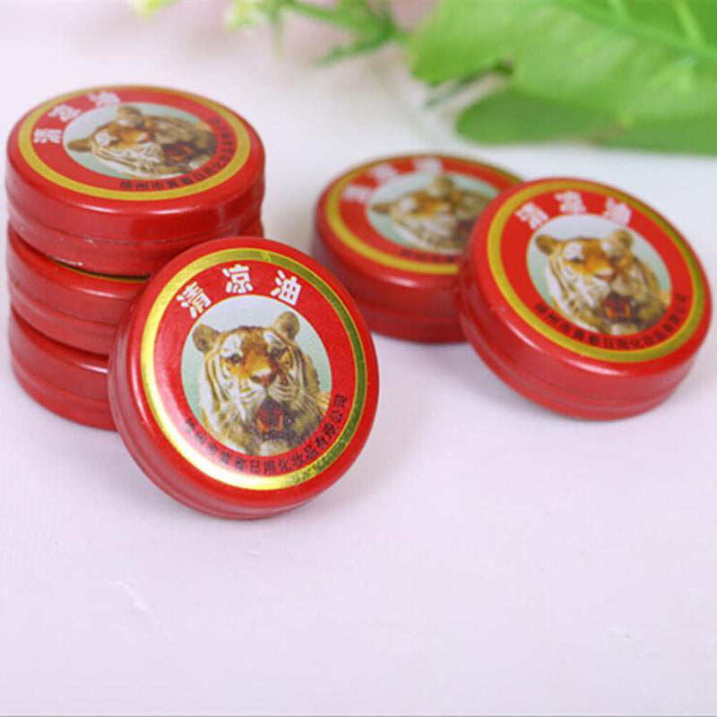 2PC 3g Tiger QingLiangYou Essential Balm/Temple Prevent Heatstroke Refresh LJ