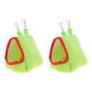 2PCS Pet Hamster, Gerbil, Guinea Pig Cage Swing Comfy Nest Hammock