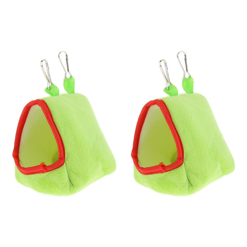 2PCS Pet Hamster, Gerbil, Guinea Pig Cage Swing Comfy Nest Hammock