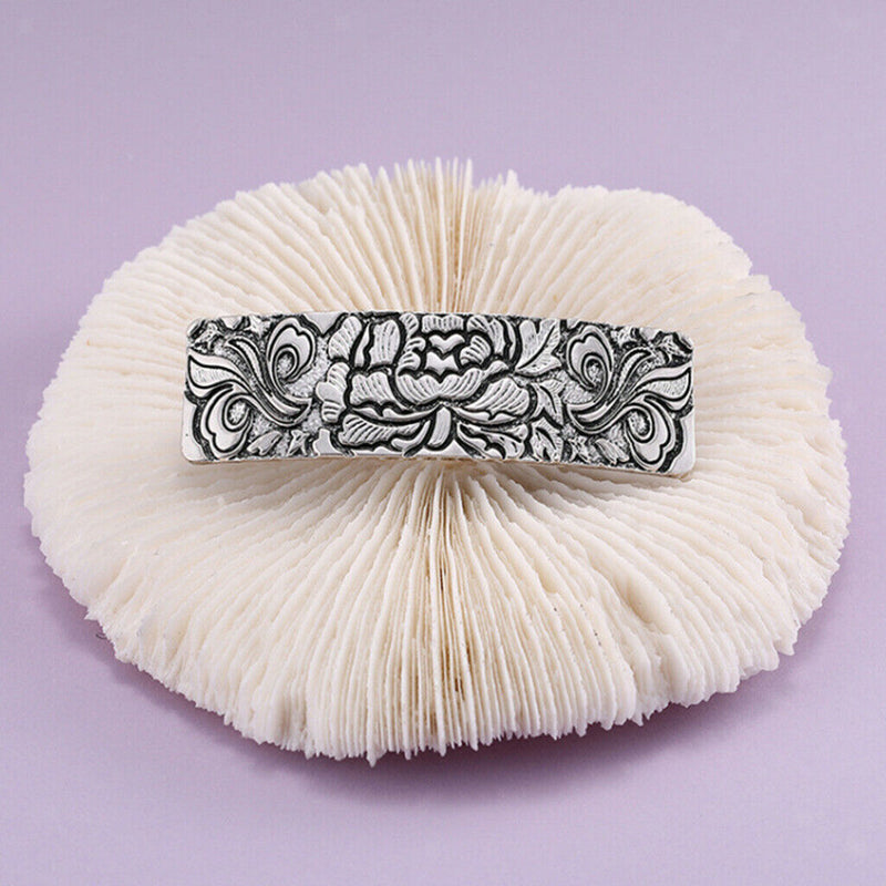 2Pack Viking Celtic Carved Hairpin Hair Clip French Spring Barrettes