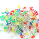 100Pcs/Set 3Mm Led Lights Emittings Diodes Reds Green White Blue Yellow 20Ma ME