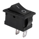 10 Pcs AC 6A/250V 10A/125V 2 Solder Lug On/Off Mini Boat Rocker Switch S2I3