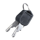 Small Mini Strong Steel Padlock Travel Lock with 2 Keys N9O7