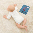 20pcs Baby Growth Milestone Commemorative Card Month Days Photography Props