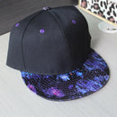 New Men's Fashion Bboy Brim Adjustable Baseball Cap Snapback Hip-hop Hat