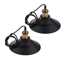2pcs Industrial Chandelier Shade Cover Ceiling Light Cover Pendant Lampshade for