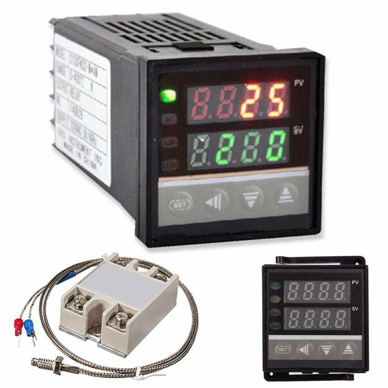 1pc Intelligent Alarm REX-C100 LED Temperature Controller Regulator
