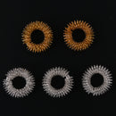 5 PCS Finger Massage Ring Acupuncture Rings Health Care Body Massager Useful MME