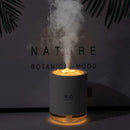500ml 7 Color LED Ultrasonic USB Humidifier Essential Oil Diffuser (White)