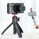 2 In 1 Extend Desktop Cellphone Vlog Tripod Selfie Stick Camera DSLR Bracket