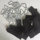 Heavy Duty Trampoline Replacement Springs Bounce Bed Maintain V-rings Buckles