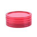 5Pcs 2 inch Mini Air Hockey Table Pucks 51mm Puck Children Table Red MO
