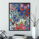 5D DIY Special Shaped Diamond Painting Flower Cross Stitch Mosaic Craft Kit