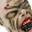 Halloween Props Hanging Bloody Dead Man Evil Head Latex Horror Haunted Scar
