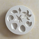 Ocean Biological Conch Sea Shells Chocolate Cake Silicone Mold Kitchen Tools FT