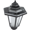 LED solar  wall lanterns wall light lamp outdoor garden fence door F6N3