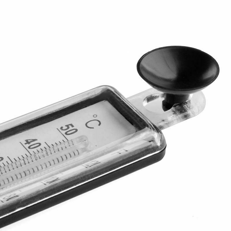 Fish Tank Aquarium Thermometer Glass Meter Water Temperature Gauge Suction CT2B3