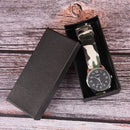 Watch Box Leather Jewelry Wrist Watch Display Storage Box Organizer Case Gift M&