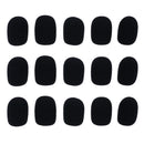 Universal Soft Elastic Sponge Microphone Head Cover 15pcs for Headset Sleeve Mic