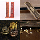 Ancien Bamboo Incense Stick Holder Burning Joss Insence Box Insense Burner