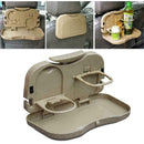 Folding Car Back Seat Table For Drink Food Cup Tray Stand Best Black Rack M X4E6