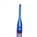 10Pcs 3.175 Shank Blue Coated Cnc End Mills Carbide Milling Cutter Cnc Rout Q2E7