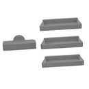 Dustproof Plug Cover Battery Charging Protector for MAVIC 2 PRO ZOOM Gray