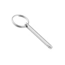 Stainless steel Quick Release 5x51mm Pin Bimini Boat Marine Pin Detent Rng