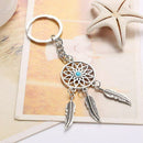 Keychain, Car Key Pendant Dreamcatcher Turquoise Feather Tassel Keychain fo A9F7