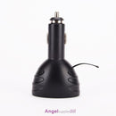 3in1 Car Digital LED Thermometer Dual USB Charger Cigarette Voltmeter 12V/24V