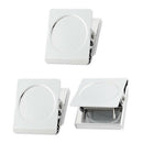 Refrigerator Spring Loaded Magnetic Wall Clip Memo Note Holder 3pcs U2L9