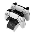 Dual USB Type C Charging Cradle for DualSense Controller Charger with Cable A