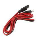 Premium SAE to DC5521 Coaxial 15AWG Cable for Motorcycle Heat Clothing Adapter