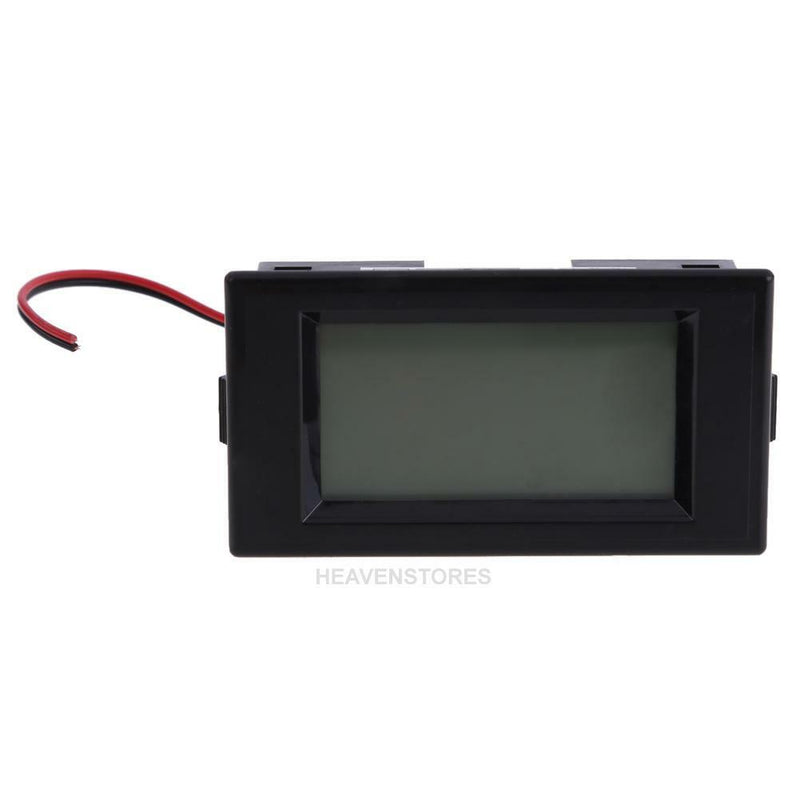 Digital AC 300V 100A LCD Dual Panel Volt Amp Combo Meter +CT 110V 220V 240V hv2n