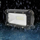 72W 6500K LED Flood Light Work Light Fog Lights Headlight For Trunk Boat Tr