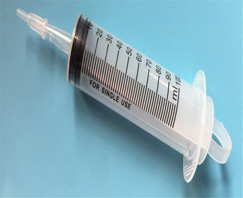 100ML Plastic Large Syringe Measuring Nutrient Sterile Reusable Kitchen Tool Ew