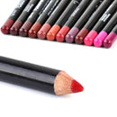 12pc 12 Colors Magic Beauty Lipliner Cosmetic Makeup Lip Liner Pencil Women Girl